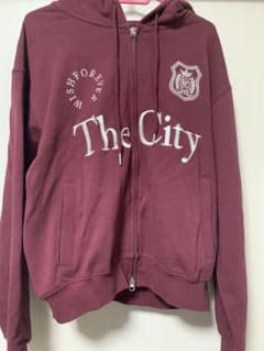 The City ダブルジッパー パーカー メンズのサムネイル