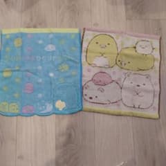 【新品】すみっコぐらし　大判　ハンドタオル　2枚セットのサムネイル