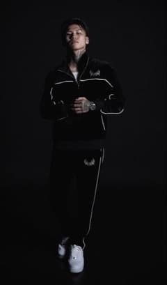 【希少Sサイズ】yxngbratz YB Velour セットアップ　下のみ YB Velour Jacket (Black) | YXNGBRATZ OFFICIAL O