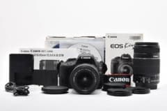 ほぼ新品 箱付き》 キヤノン Canon EOS Kiss X7 ダブルレンズ - メルカリ