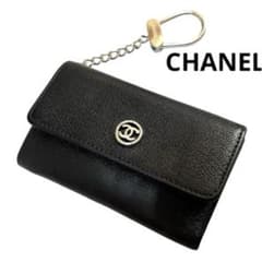 CHANEL ココマーク キーリング付き コインケース カードケース 鍵入れ