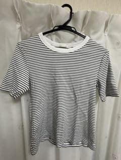 ボーダー クルーネック Tシャツ 半袖のサムネイル