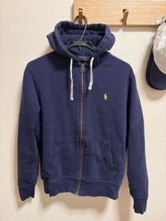 Polo Ralph Lauren ジップアップパーカー ネイビー Mのサムネイル