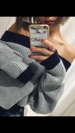GYDA  オフショルニットのサムネイル
