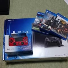 PS4本体とソフト・コントローラセットのサムネイル