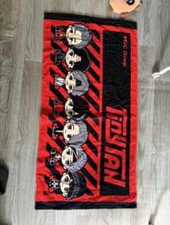 TinyTAN MIC Drop 페이스 타올