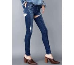 GYDA ダメージ スキニーデニムパンツ　人気モデルのサムネイル