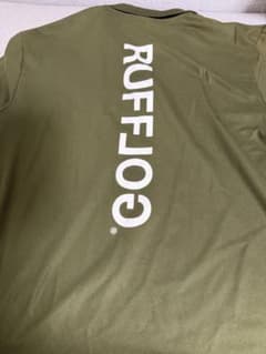 RUFFLOG ラフロッグ ストレッチ ポロシャツ XL カーキ ゴルフ メンズ