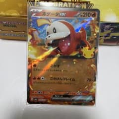 ポケモンカードゲーム 30th CELEBRATION RR ホゲータexのサムネイル
