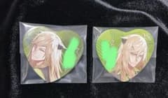 Collar×Malice 白石 景之 メッセージ ハート 缶バッジ 2点 - メルカリ