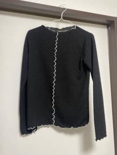 GORGE 長袖 トップス ブラック メロウ加工のサムネイル