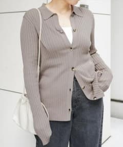 Deuxieme Classe ICE Poloshirt ニットカーディガンF - メルカリ