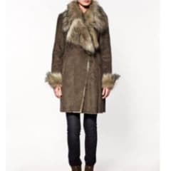 ZARA ムートンコートのサムネイル