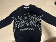 XLARGE CRAWLING DEATH ニット セーター Lのサムネイル