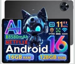 Android16 タブレット 11インチAI wi-fi8コア 8580mAh - メルカリ