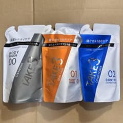 TAKE3 シャンプー コンディショナー ボディウォッシュ 詰替セット