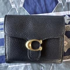 COACH 二つ折り財布 ブラックのサムネイル