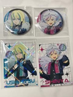 KING OF PRISM 缶バッジ キンツアダクメア　ウシミツ　シンヤのサムネイル
