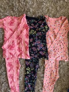お値下げGAPベービー パジャマ 3枚セットのサムネイル