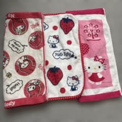 平成レトロ.サンリオ マイメロディ＆ハローキティ タオルセット