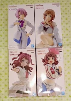 学園アイドルマスター ESPRESTOフィギュア4種セット 麻央 莉波 未開封