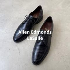 Allen edmonds LaSalle Uチップ ラサール USA製 黒 - メルカリ