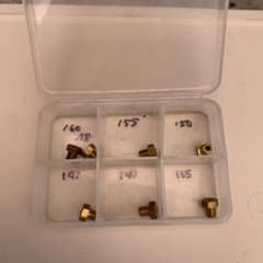 TW225、キャブレター部品、メインジェットのサムネイル