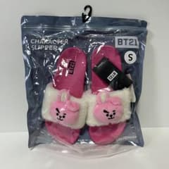 BT21 캐릭터 샌들 핑크 S 사이즈 신품 미사용