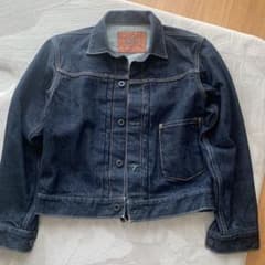 14oz Denim Pleats Jacket / Dark Indigoのサムネイル