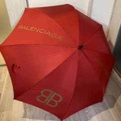 Thumbnail of BALENCIAGA バレンシアガ　ゴルフ用傘 レッド ロゴ入り