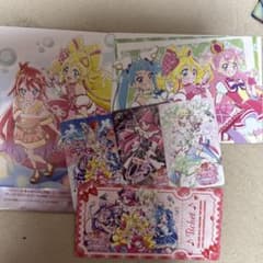 映画キミとアイドルプリキュア ムビチケ3枚　入場特典　ポストカード　まとめ売りのサムネイル