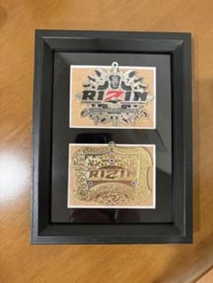 k*7님 RIZIN 챔피언 벨트 메탈 매력 세트
