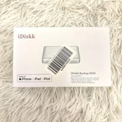 iDiskk Backup HDD iPhone対応 外付けHDD 1TBのサムネイル