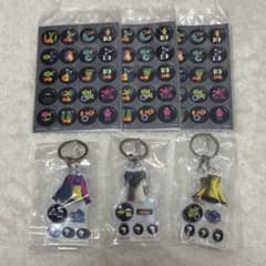 Splatoon 3 Gear Triple Custom Charm 3-Piece Set