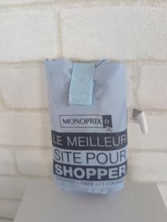 MONOPRIX エコバッグ ライトブルーのサムネイル