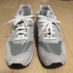 【美品】New Balance 996 スニーカー グレー メンズのサムネイル