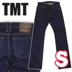 ティエムティー TMT 革パッチ 鬼ヒゲ ハチノス 片耳セルビッチ デニム 