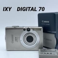 実写美⭕️訳あり【動作確認済】Canon IXY DIGITAL 70 デジカメ - メルカリ