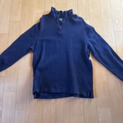 Polo by Ralph Lauren ハーフジップ スウェット ネイビーのサムネイル