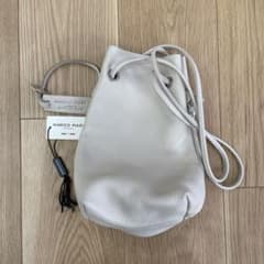 Marcomasi ☆美品　巾着バッグ　☆アイボリーのサムネイル