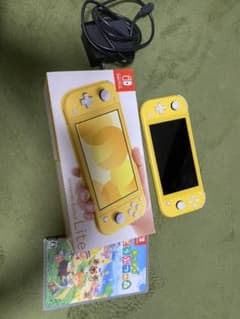 任天堂スイッチlite  イエロー　あつ森セットのサムネイル