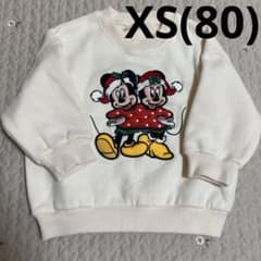 ディズニー ミッキー クリスマス トレーナー メファボリ XS - メルカリ
