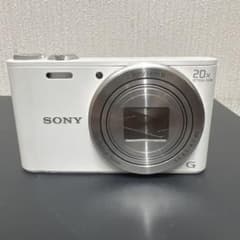 SONY DSC-WX300 ホワイト コンパクトデジタルカメラ 本体 - メルカリ