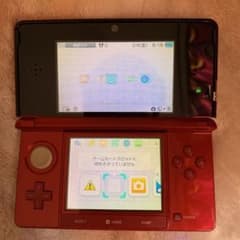 ニンテンドー3DS フレアレッド　充電器付きのサムネイル