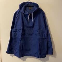 スポーツ アノラック　ブルー　ミリタリー　海軍　シャツ　ジャケット　マンパ