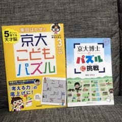 値下げ！バナナのなぞ 5歳から育てる天才脳とパズルに挑戦2冊セットのサムネイル