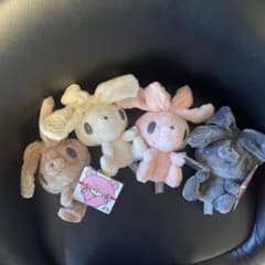 汎用うさぎ ぬいぐるみマスコット 4種 ラウンドワン - メルカリ