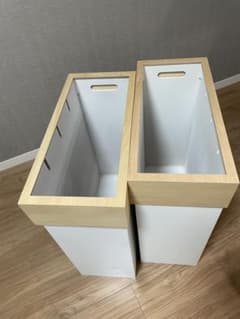 HANGER DUST W 60L ヤマト工芸 廃盤 ホワイト ゴミ箱 2セット - メルカリ