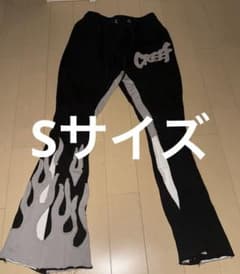 재판매 CREEF 플레어 팬츠 블랙 사이즈 S 당일 발송 즉 구입 가능!