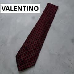 VALENTINO 발렌티노 넥타이 스퀘어 무늬